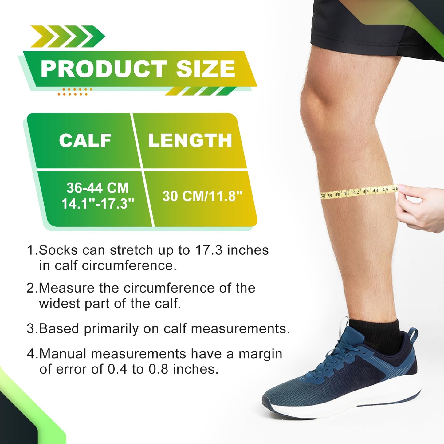 Junely St Patricks Day Calf Compression Sleeve for Men and Women Leg Compression Sleeve for Support Sports Running Cycling Green